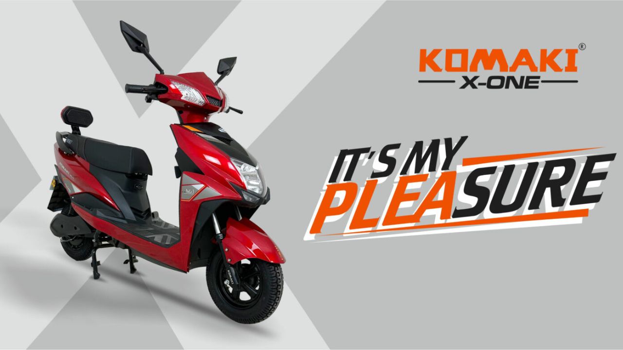 Komaki XGT-X1 Electric Scooter Gets Price Revision, Now Starts at Rs 45,000 in India